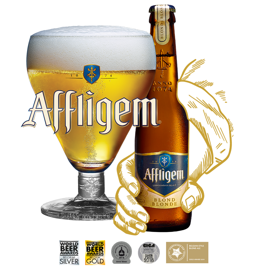 2019 European Beer Star Belgian Style Blond Ale gold